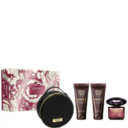 Coffret crystal noir edp 4p
