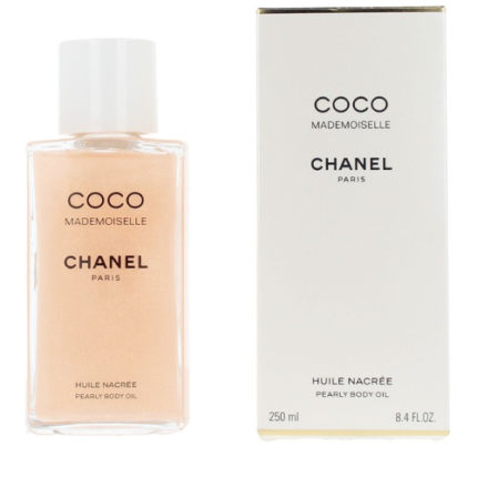Coco mademoiselle huile nacree pearly body oil 250ml